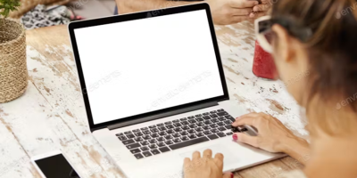 forum on laptop with lady forum on laptop with lady